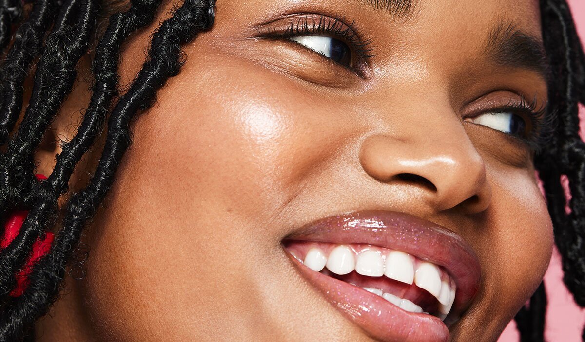 Different Concealer Shades And Model Applying Concealer