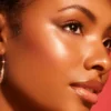 Model Wearing Face Highlighter