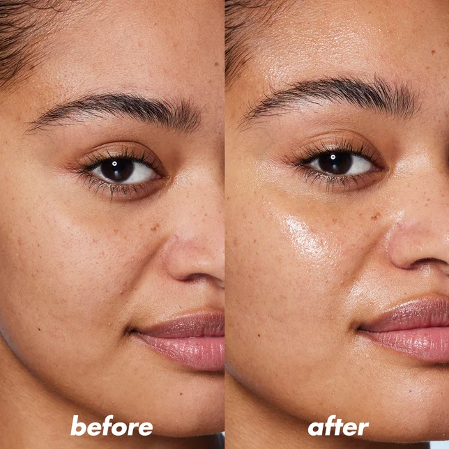 applying Holy Hydration! 3 Pc Kit