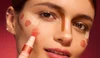 Model Applying Liquid Blush