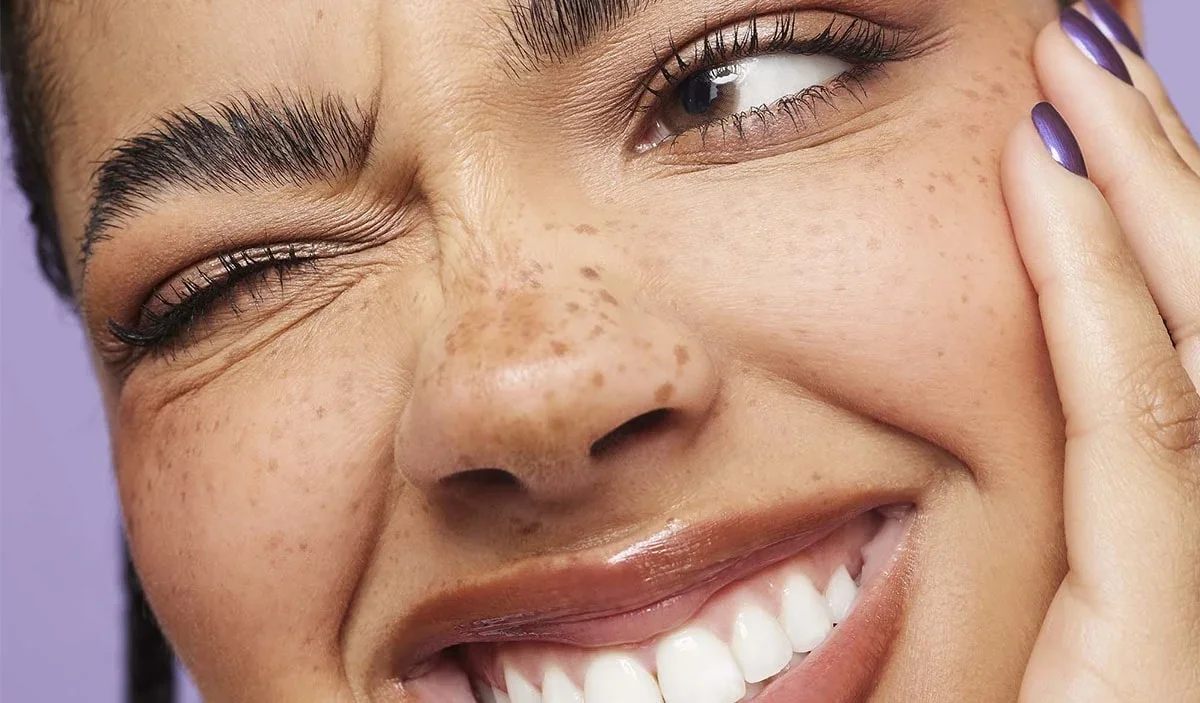 Different Concealer Shades And Model Applying Concealer